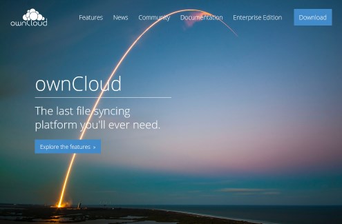 ownCloud Home Page